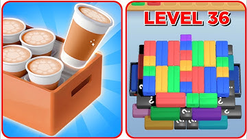Coffee Craze Level 36 Game Walkthrough || Coffee Craze Jam Puzzle Game Answer
