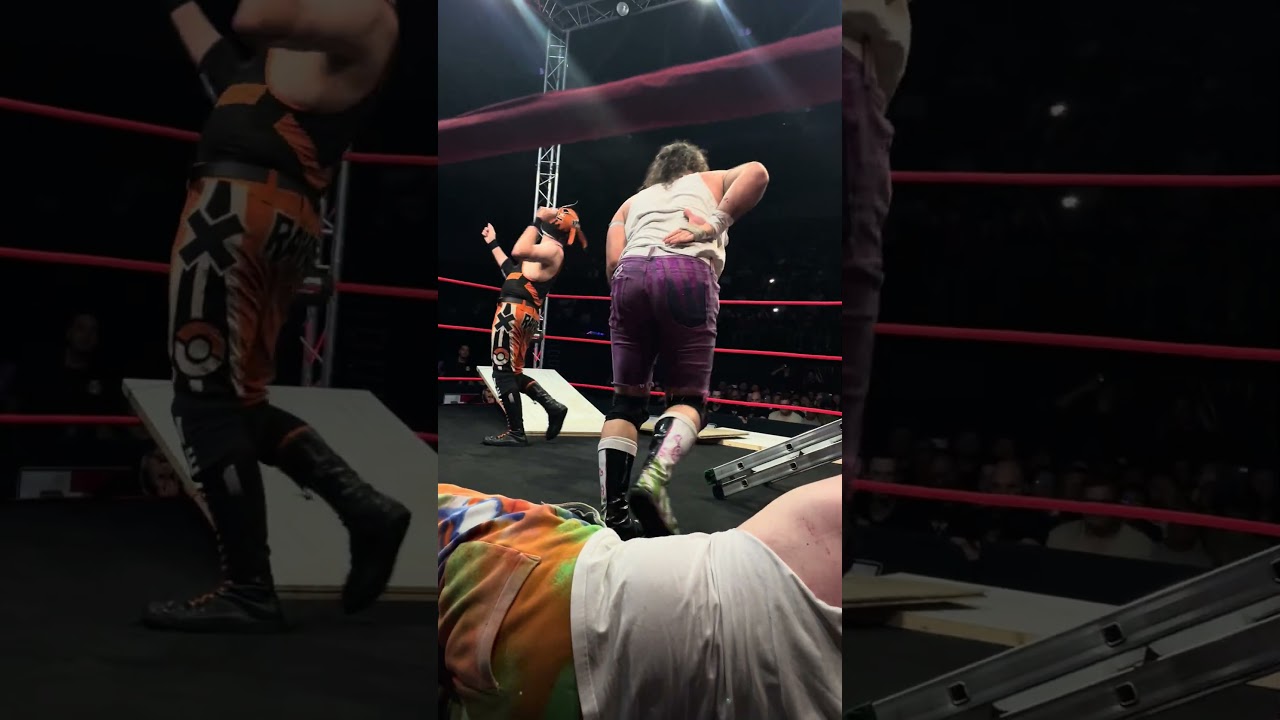 Mais qui a mis une échelle dans le ring ? 