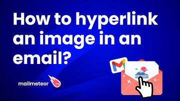 How to hyperlink an image in an email in Gmail