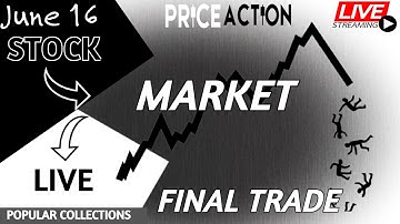 16 JUNE #Live #Intraday #Trading with #Live Analysis | #BANKNIFTY #NIFTY50 #PRICE #ACTION #DT4B