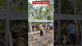 Pembagunan Kandang Ayam Petelur Milik Bumdes Maccolliloloe Desa Samaturu