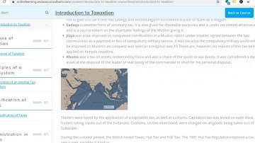 Anziano Consultants Courses Back-end Overview