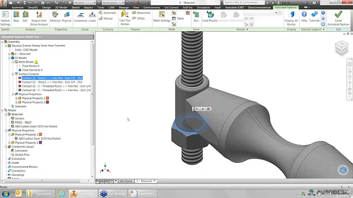 Thermal Studies within Autodesk® Nastran® In-CAD