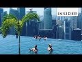 World's Largest and Highest Infinity Pool - YouTube