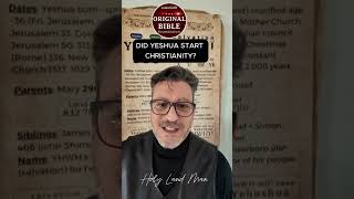 Did Jesus/Yeshua start Christianity?