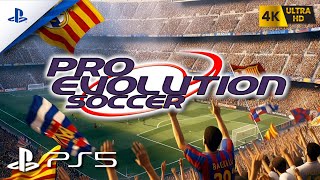 Pro Evolution Soccer (2001) - PS5™ Gameplay [4K 60FPS]