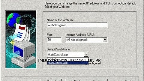 WINCC WEB NAVIGATOR SERVER AND CLIENT CONFIGURATION WITH DEMO PROJECT