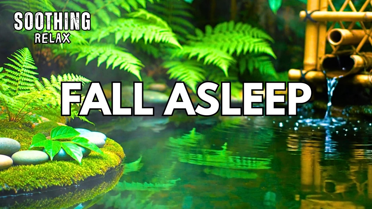 Deep Calm Meditation Music 🌙 | Relaxing Zen Garden Ambience | Sleep ...