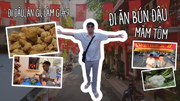 VLOG #76 | Hà Nội - Đi ăn bún đậu Phan Huy Ích và mua sách học 12 cùng PewPew...