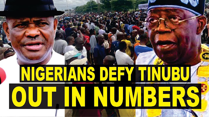 Tinubu Meets Wike, Vows To Prosecute Senator Sponsoring Protests As Nigerians Defy Curfew On Day 2