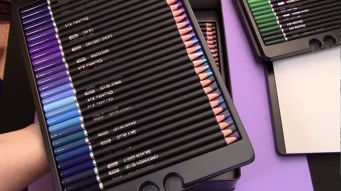 138 Colors Professional Colored Pencils, Shuttle Art Soft Core Coloring  Pencils Set with 1 Coloring Book,1 Sketch Pad, 4 Sharpener, 2 Pencil  Extender