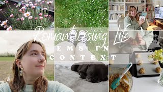 ROMANTICISING LIFE | Garden Reading, Book Chat & Baking