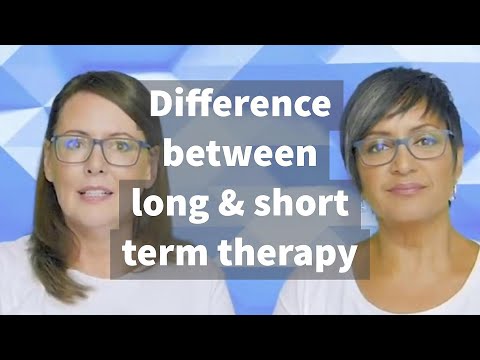 Video: Long-term And Short-term Psychotherapy - What Are The Differences, How To Choose?