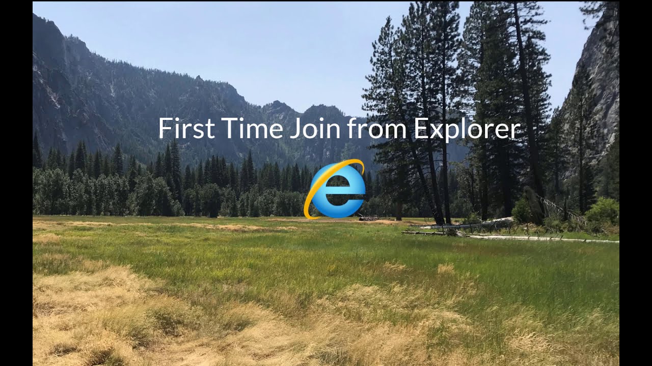 GoToWebinar - First Time Join from Explorer