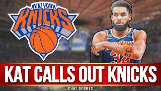 Karl-Anthony Towns Just Called Out The Knicks | New York Knicks News