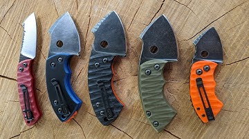 I made some custom friction folder knives, custom folding knives