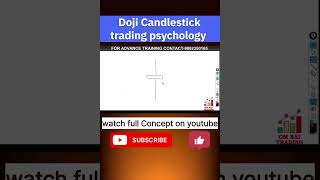 Price action Doji candlestick pattern #ytshorts #stockmarket #trading #candlestick