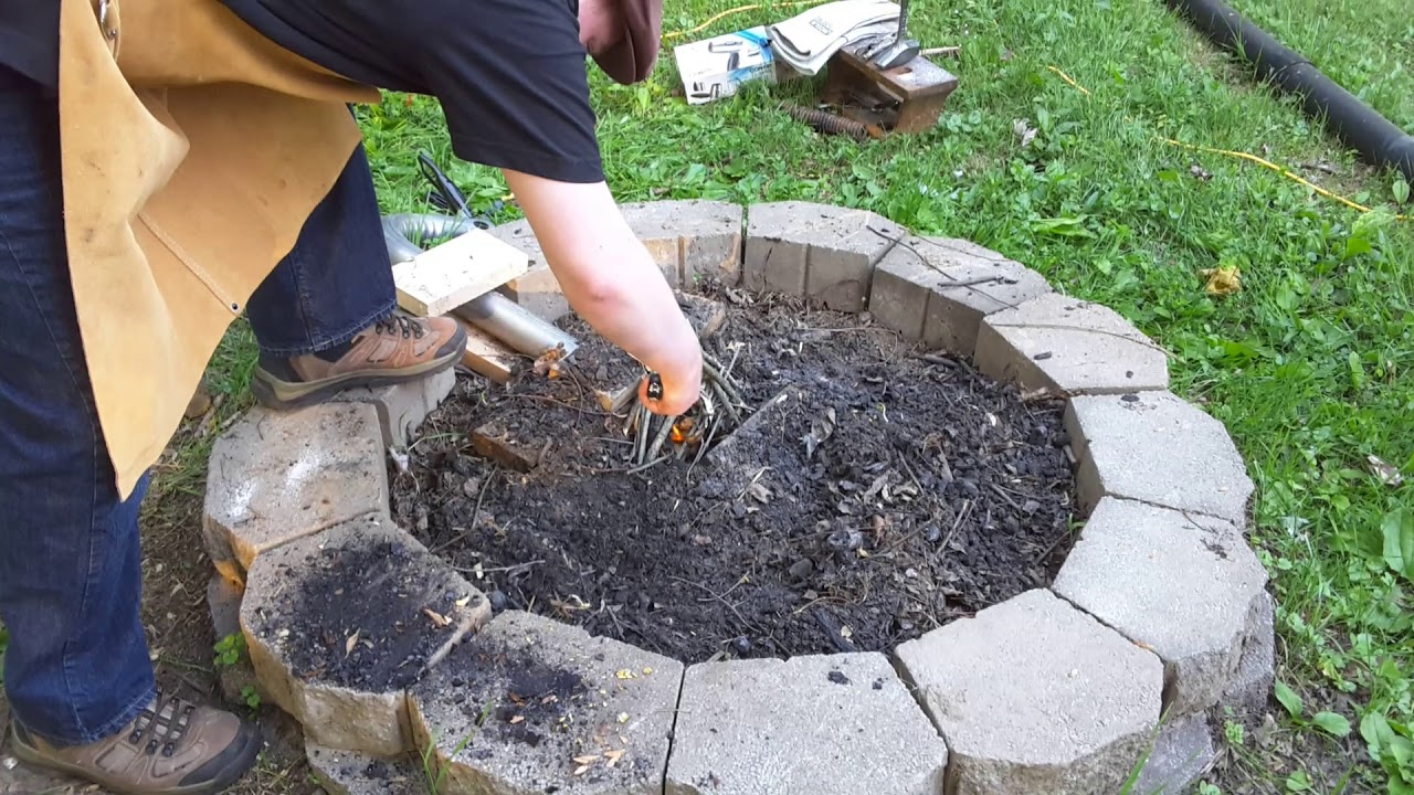 Conner lighting his first YouTube