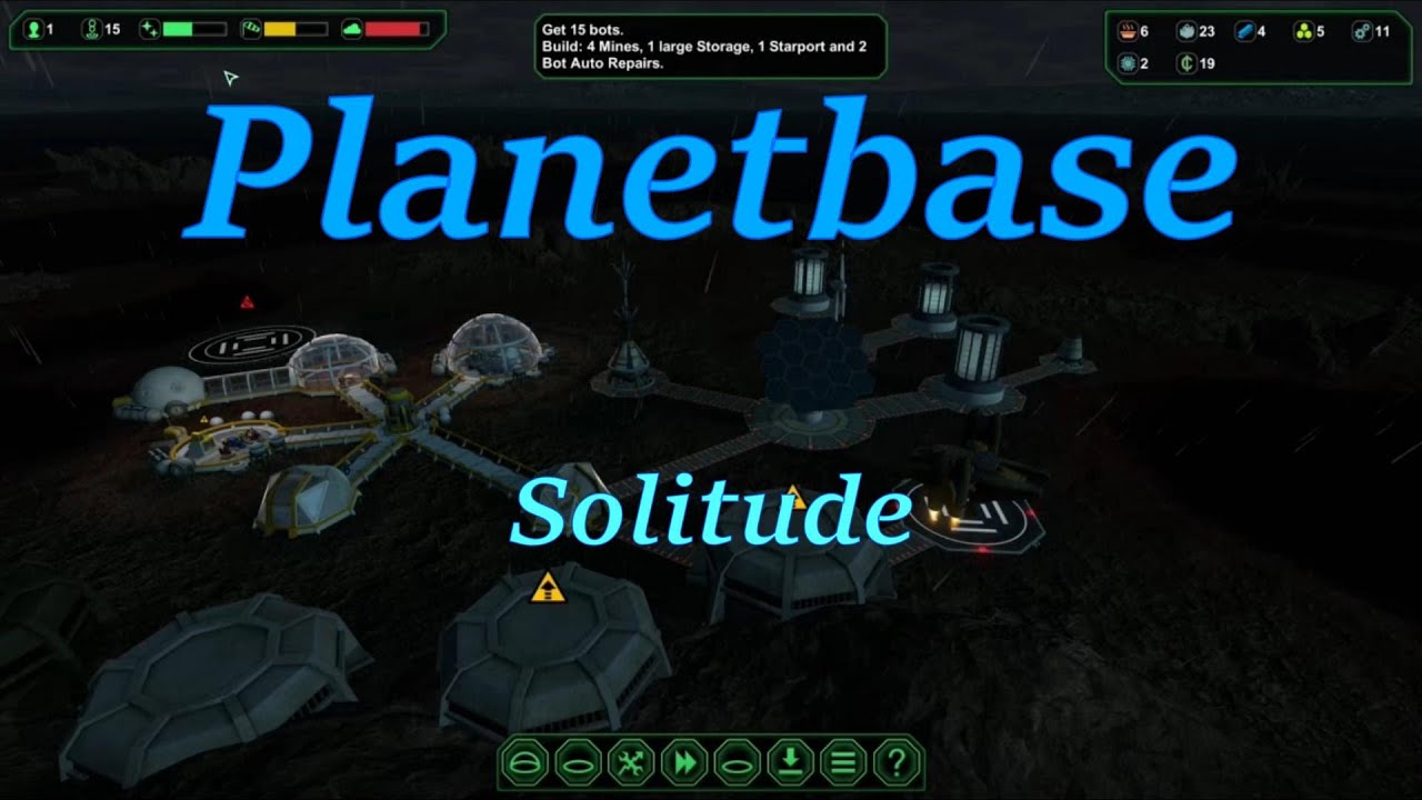 Planetbase - Solitude - 12 Days