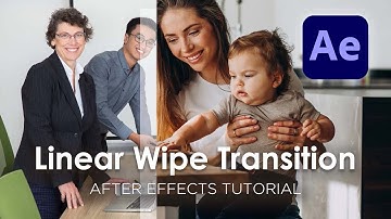 Linear Wipe Transition - After Effects tutorial for beginners | Animation Source Library