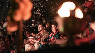 Spiritual Pre Wedding In Nashik Goda Aarti Tejas Vaishnavi