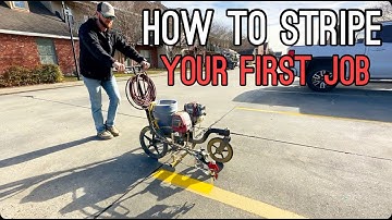 How To Stripe Your First Parking Lot (Step By Step)