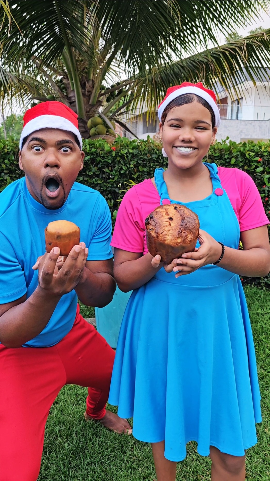 Cute prank on Panetone ??? #funny
