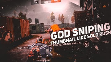 Make Thumbnail Like Solo Rush |Make Inspired Thumbnail Like Solo Rush 🔥❤️