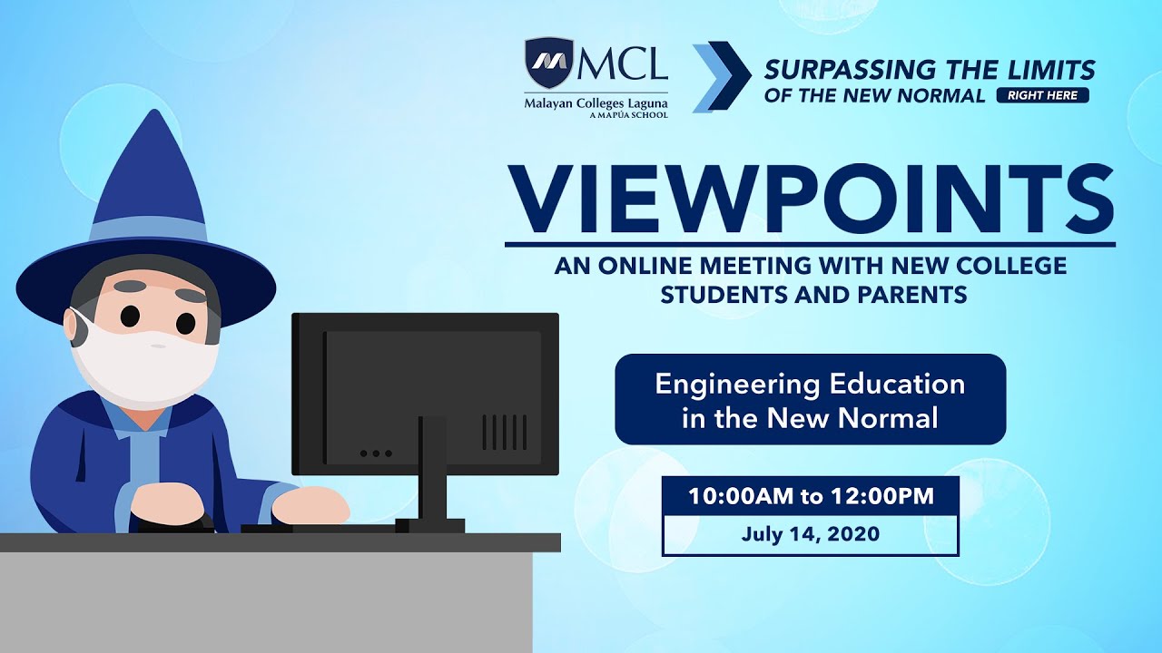 Viewpoints: An Online Meeting with New MITL Students and Parents (July 14, 2020)