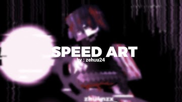 SPEED ART RENDER || For Me !? #prisma3d #ibispaintx #minecraftrender #renderminecraft #gfx