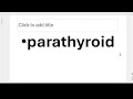 Dr. Baki , parathyroid, capsule 32 surgery made easy for undergraduate students