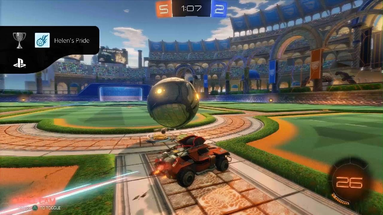 Rocket League-Helen's Pride Trophy