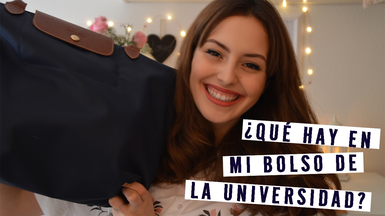 ¿QUÉ HAY EN MI BOLSO PARA LA UNIVERSIDAD?