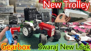 Swaraj 855 Tractor model New look and new Trolley for sale