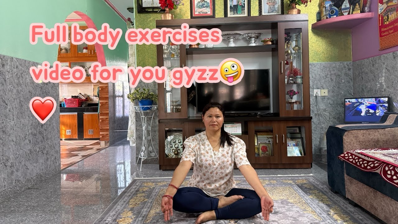 Full body exercises video🙏❤️
