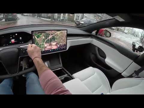 Tesla Model S Plaid 1020HP  0 100  POV Test Drive