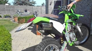 Kawasaki klx 300r start up