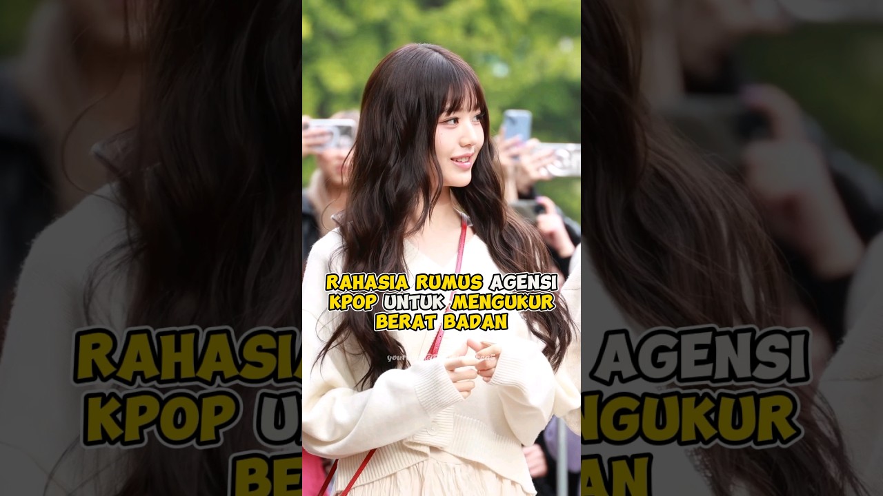 Rahasia rumus agensi kpop untuk mengukur berat badan 