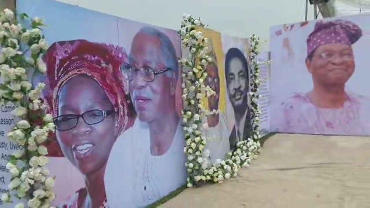 Welcome to the reception party for the late Dr Ademola Adedeji 