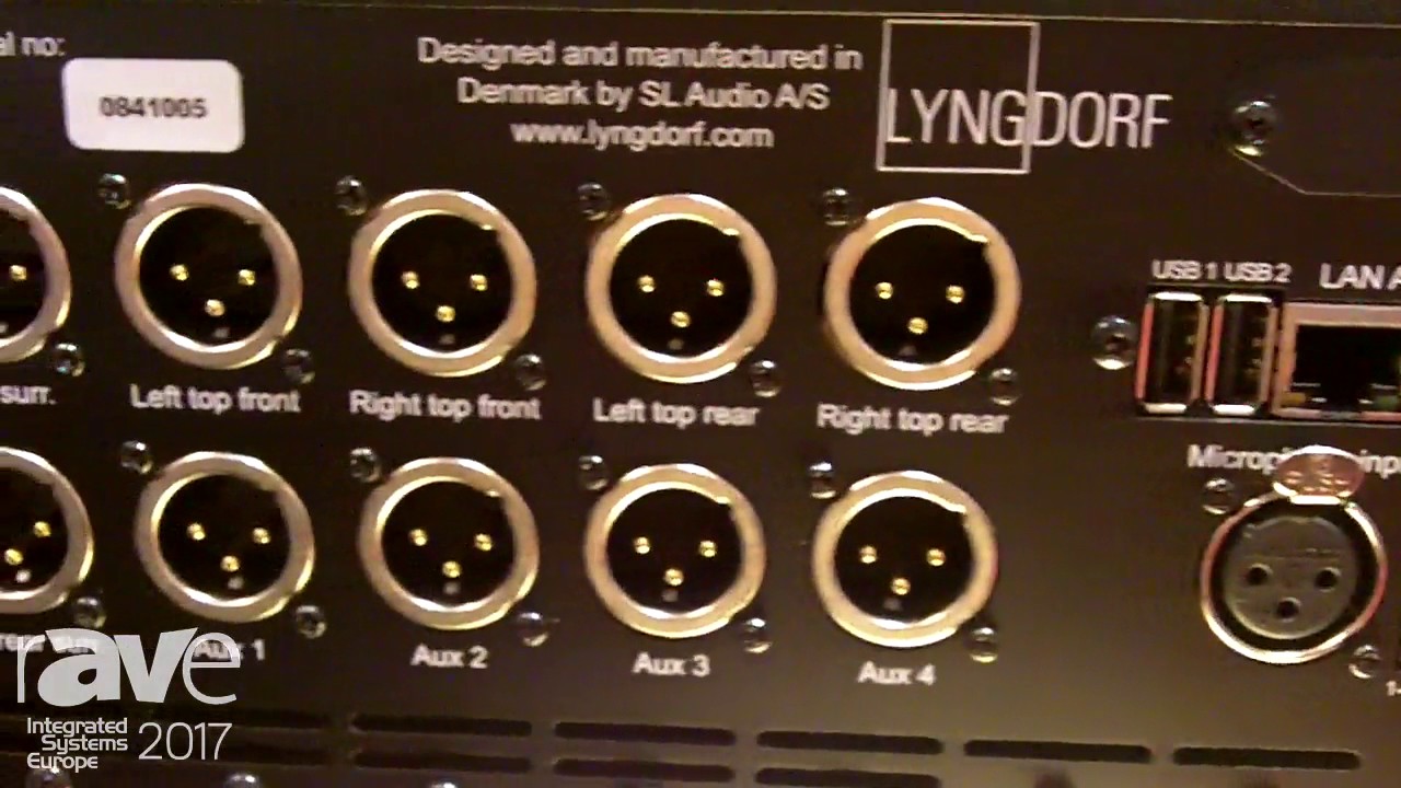 Processeur audio video Lyngdorf MP-50 avec correction acoustique