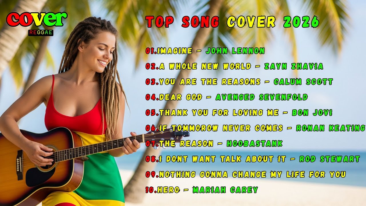 Once You Hear This Reggae Cover, You’ll Feel the Vibe 🌴 | Love Songs Compilation