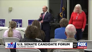 U.S. Senate candidate forum held in Laurens Co.