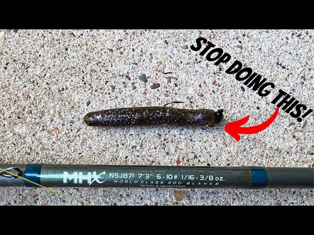 90% Of Anglers Fish A Ned Rig Wrong! Try These Retrieves! 