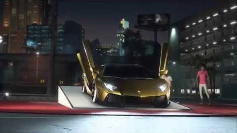 Need For Speed Payback Stealing Golden Lamborghini Aventador