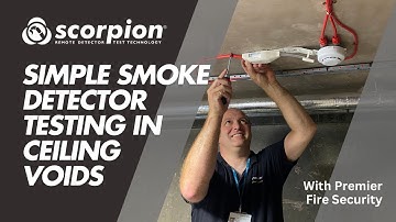 Scorpion Installation in ceiling void spaces