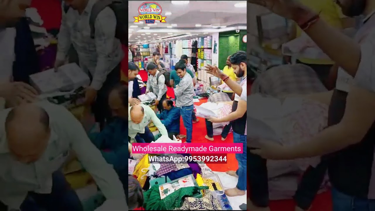 A day in the world of WORLD WIN Wholesale Garments Gandhi Nagar Market Delhi 