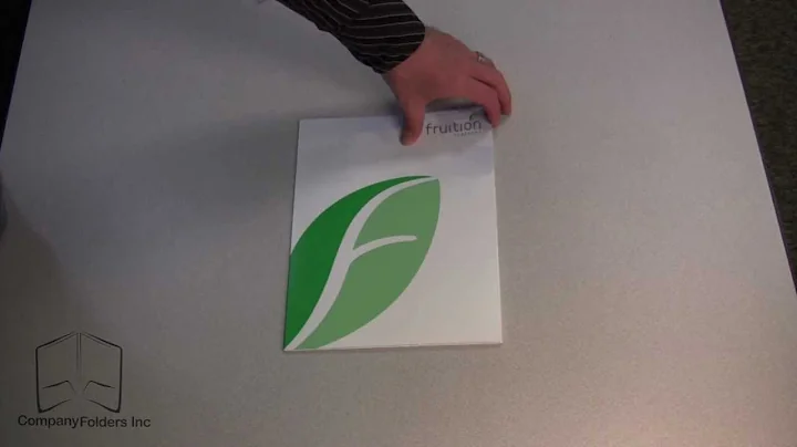 2 Pocket Info Flap Presentation Folder