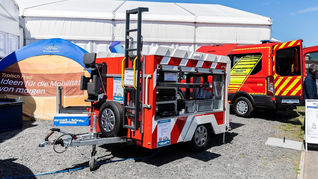 Spezial-Anhänger für Feuerwehren | RETTmobil 2019