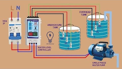 water level controller for two tank | dual tank water level controller | SRA Electrical