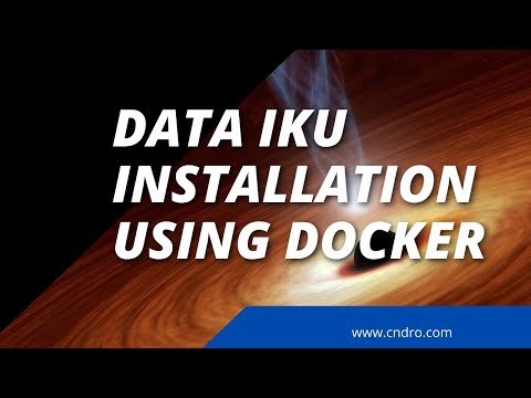 Dataiku Installation Using Docker